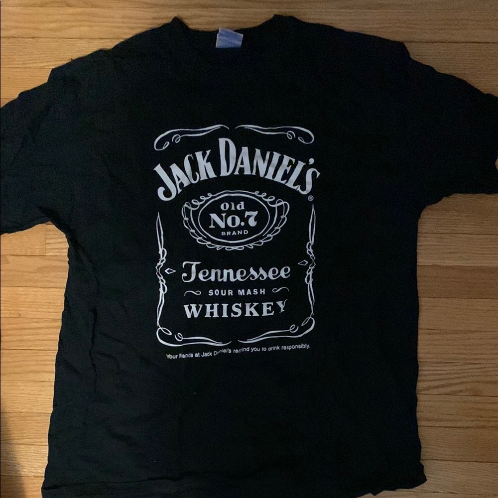 Jack Daniels Black Graphic T-Shirt